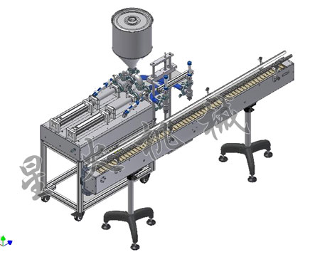 四頭香菇醬灌裝機(jī)